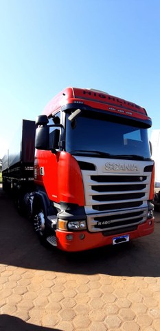 SCANIA R480 6X4 14/14 + CARRETA RANDON 3X3 04/04