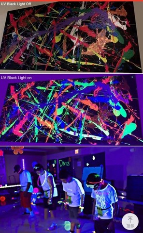 Oferta! Ribalta Led Luz Negra Uv Efeito Neon - Foto 6