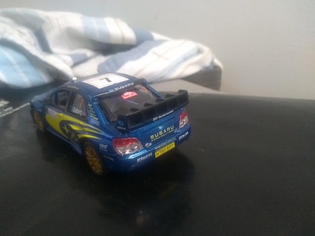  miniatura personalizada carro Subaru Rallye 