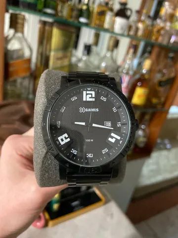 Relógio X Games preto pulseira de aço  - Foto 4