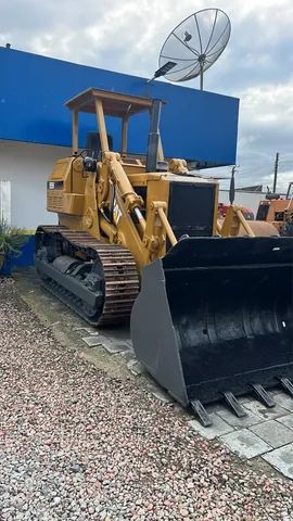 Esteira pá carregadeira caterpillar 955k