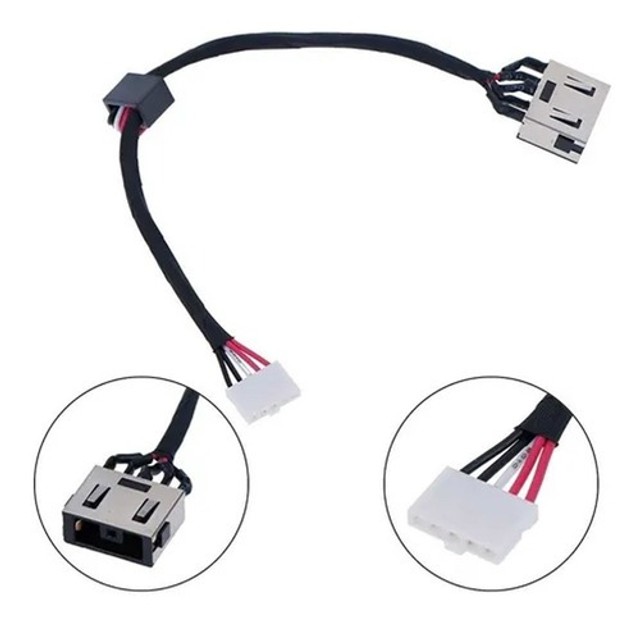 Conector Dc Power Jack Cabo lenovo g40 80D Note - 959 - Foto 4