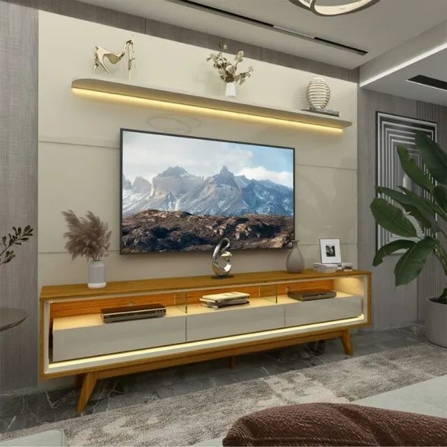 *Painel Royal 2,20 + Rack Requinte 212