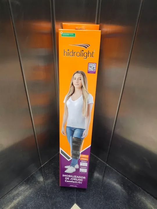 Imobilizador De Joelho Comfort Air Estreito  50 cm Hidrolight - Foto 2