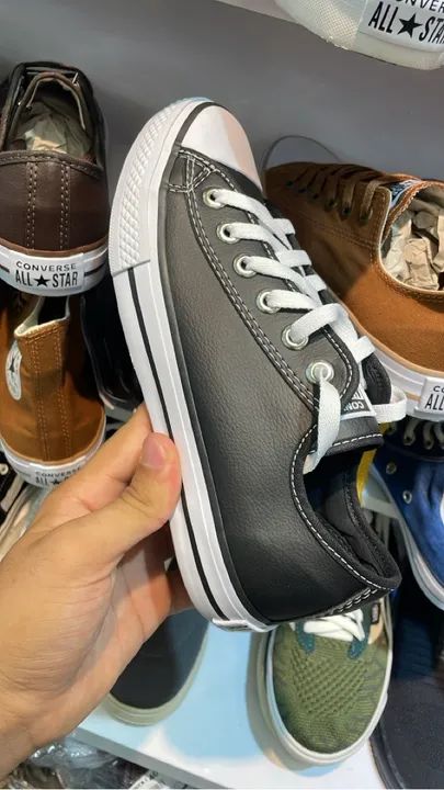 All Star de couro 34 ao 43