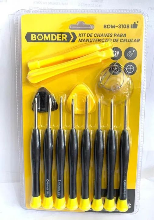 Kit Chaves Manutenção Celular Iphone Y