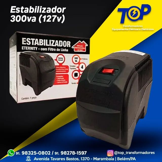 Estabilizador 300va 127v