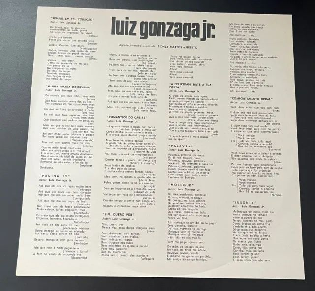 Lp Gonzaguinha (Luiz Gonzaga Jr - 1973) - Foto 3