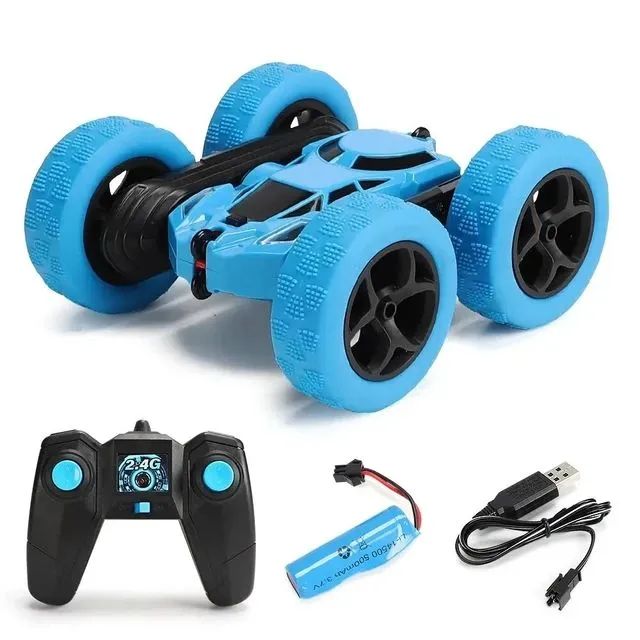 Carro de controle remoto Sided Stunt Car, rotação de 360 graus - Foto 3