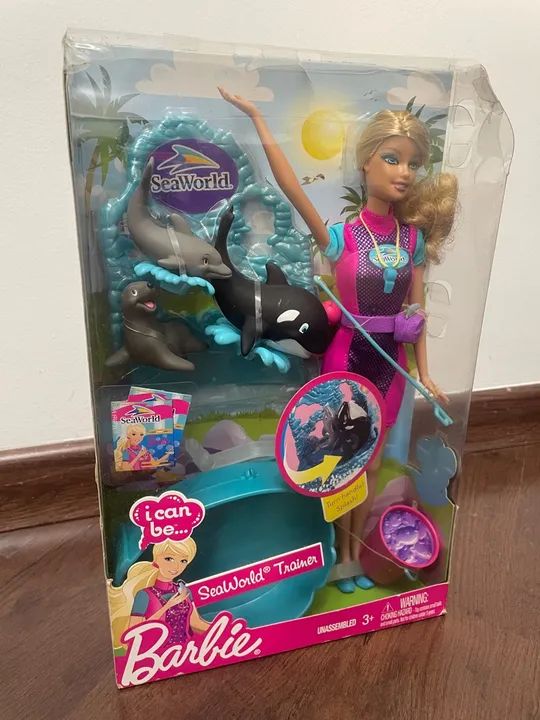 Boneca Barbie SeaWorld Trainer IMPORTADA Brinquedos e Jogos