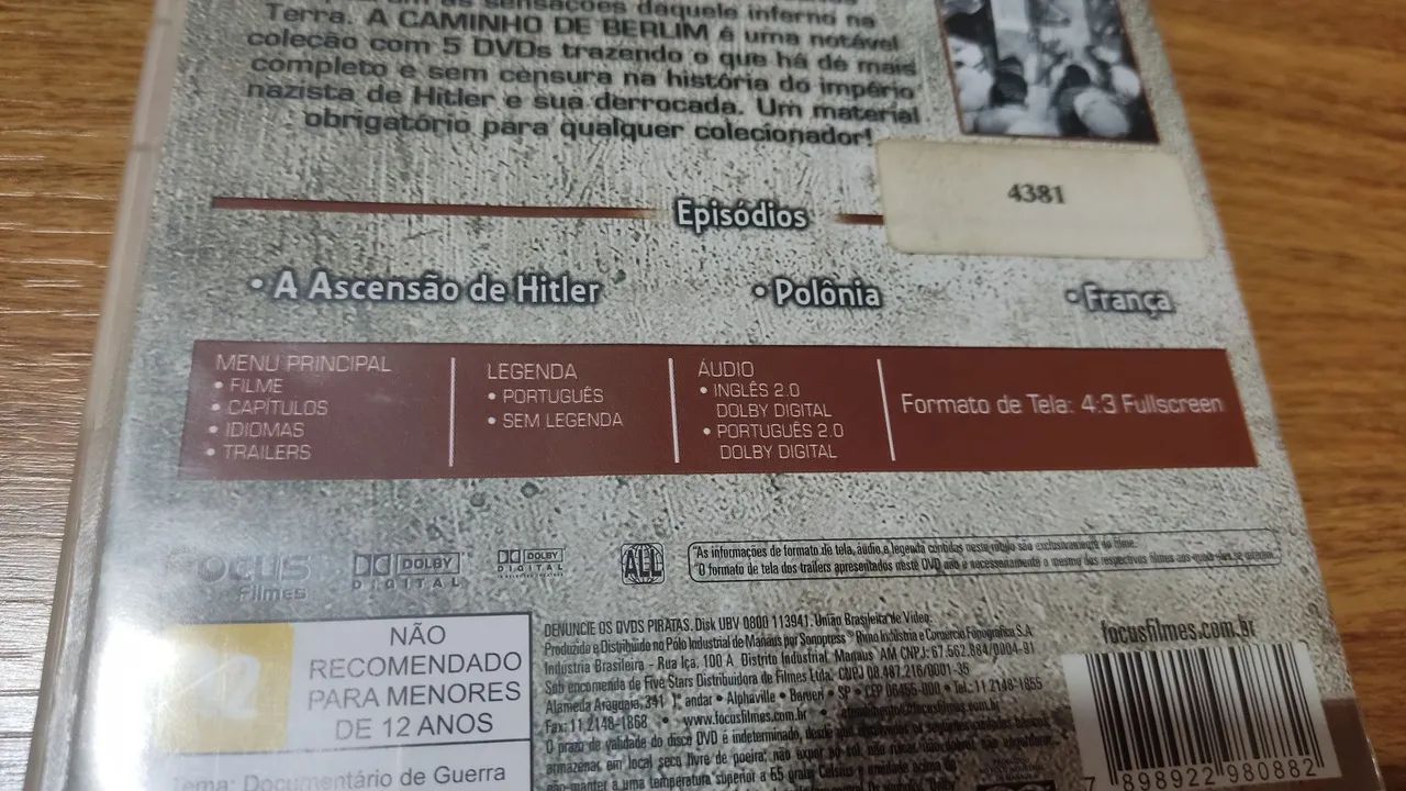 DVDs A Caminho de Berlim marcha para a vitória. - Foto 4