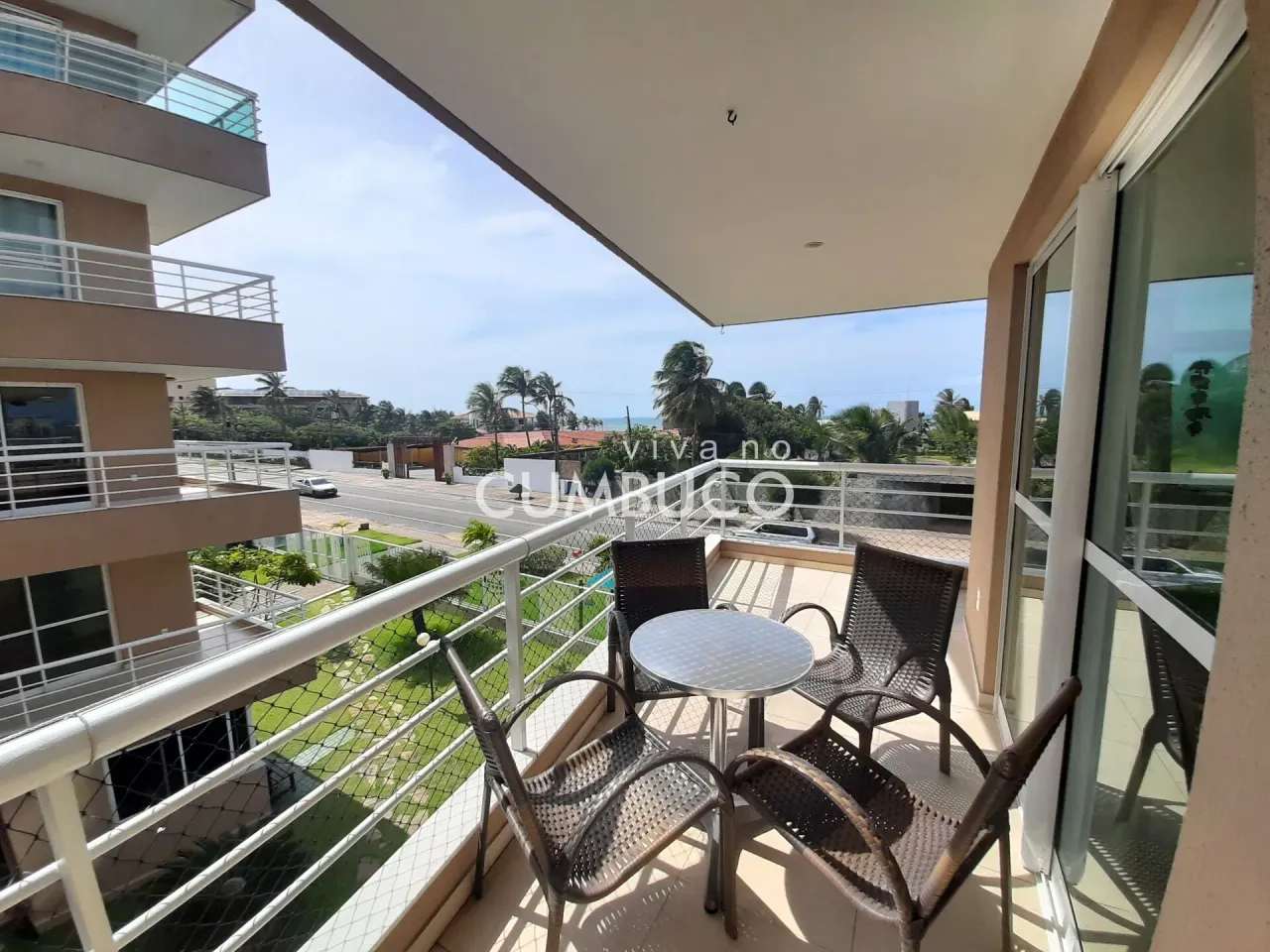 Apartamento com 2 dormitório para aluguel, 70 m² por R$ 3.500,00 - Cumbuco - Caucaia/CE
