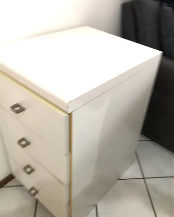 Cômoda 4 gavetas MDF - Foto 4