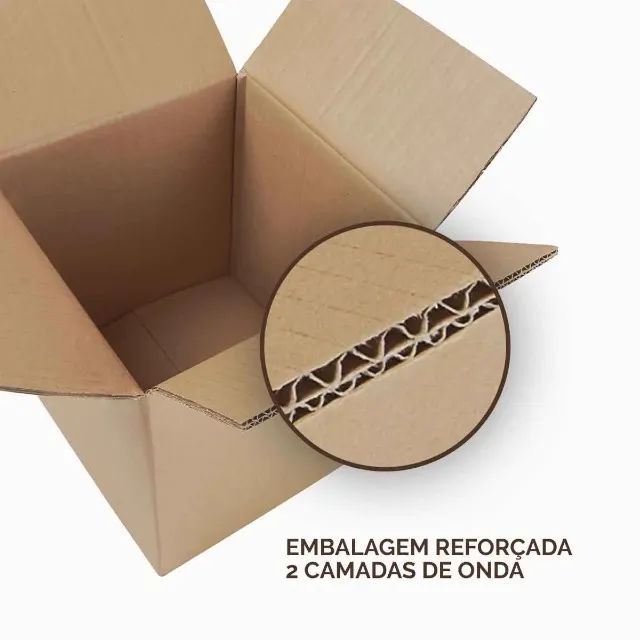 Caixa De Papelão Para Mudança 0,75x0,30x0,50 - Foto 2