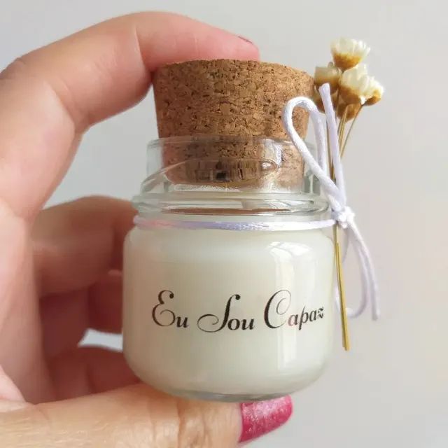 Lembrancinha Personalizada - Velas Perfumadas - Batizado  - Foto 4