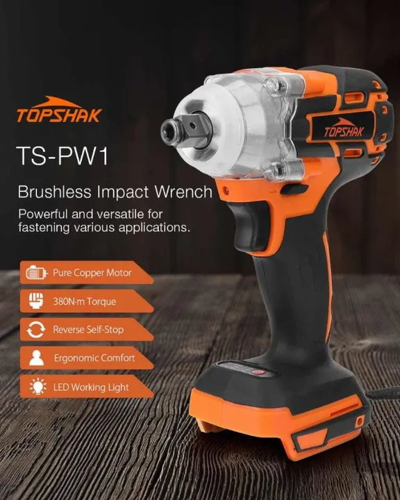 Chave De Impacto Topshak Ts-pw1