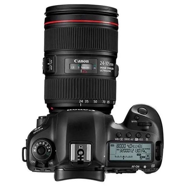 Câmera Digital Canon Eos 5D Mark Iv 30.4MP 3.2" Lente Ef 24-105mm Is II Usm - Foto 2