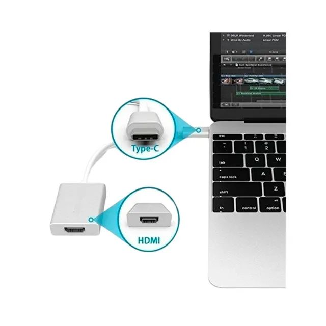 Cabo Adaptador USB-C para Hdmi N04 - WZetta - Foto 2