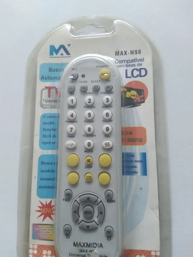 Controle remoto universal para tv