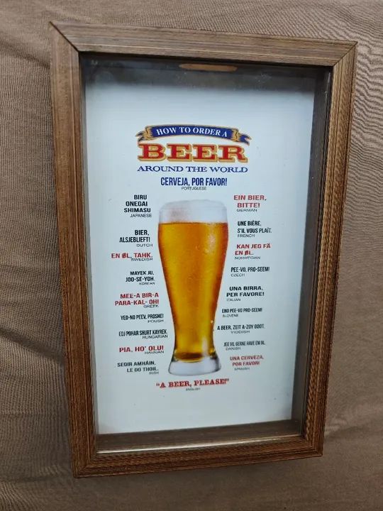 Quadro porta tampinhas