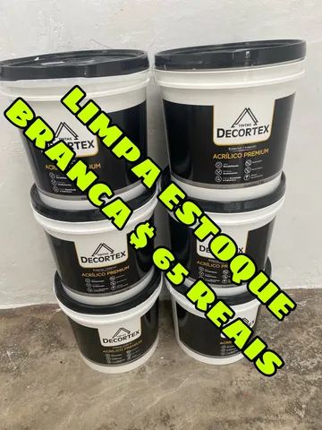 Garanta já a sua queima de estoque  super promoção  tinta branca  apenas $$ 65 reais  - Foto 3