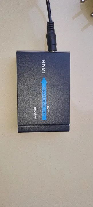 Extensor conversor cabor Rj45 para hdmi