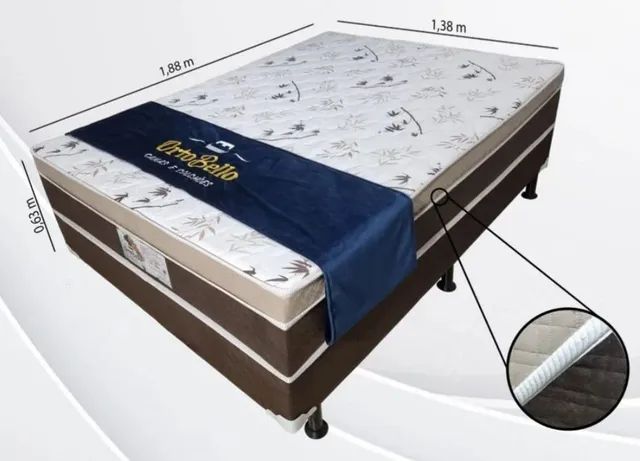 CAMA BOX CASAL D33 ORTOBELLO 