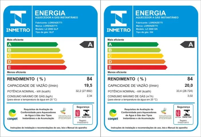 Aquecedor Água Gás Digital Lorenzetti 20 Litros Barato Novo GN - Foto 4