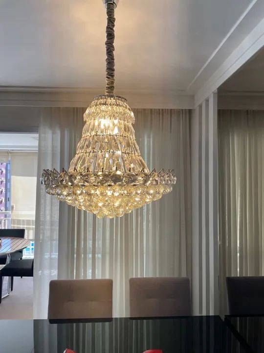 Lustre de Cristal Luxuoso - Foto 5