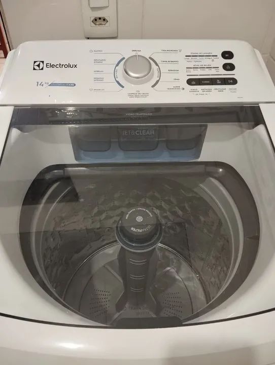 Máquina de Lavar Electrolux 14kg Branca - Foto 2