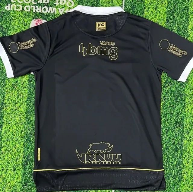 Camisa Negra Vasco Pronta entrega - Foto 2