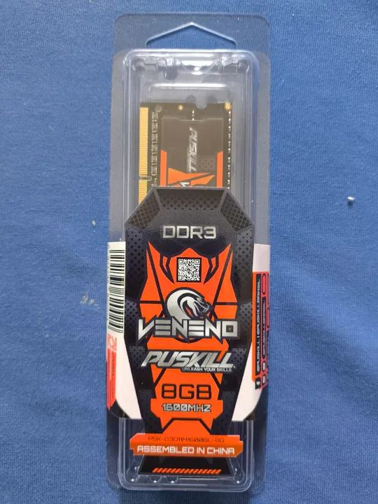 Memória ddr3 8g 1600 notebook PUSKIALL 