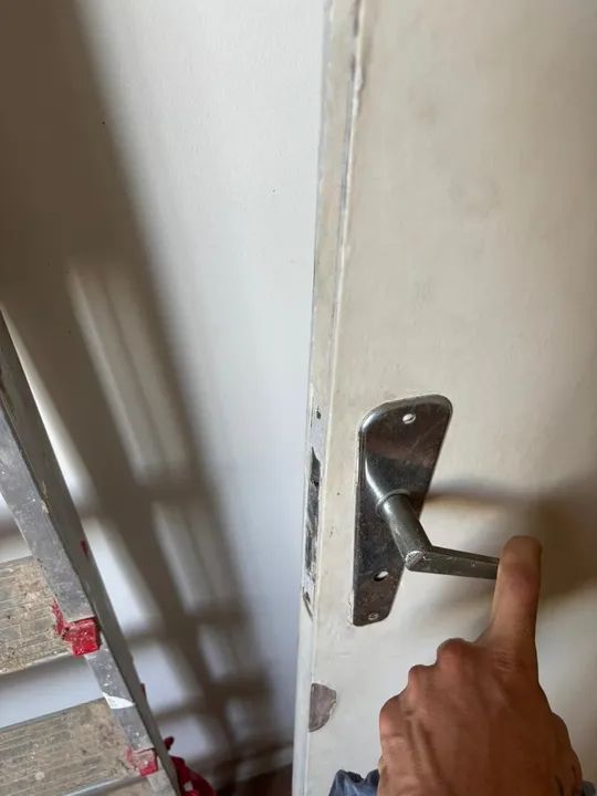 Porta de madeira branca  - Foto 5