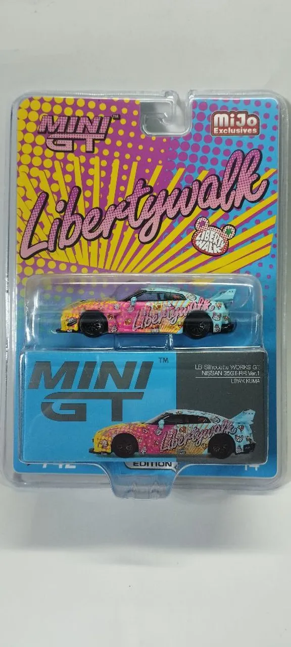 Lbwk Gt Mini r34サイン入り LBWK GT MINI | Livre Mercado ミニカー