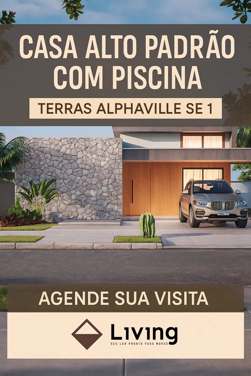 CASA NOVA À VENDA NO TERRAS ALPHAVILLE SERGIPE 1