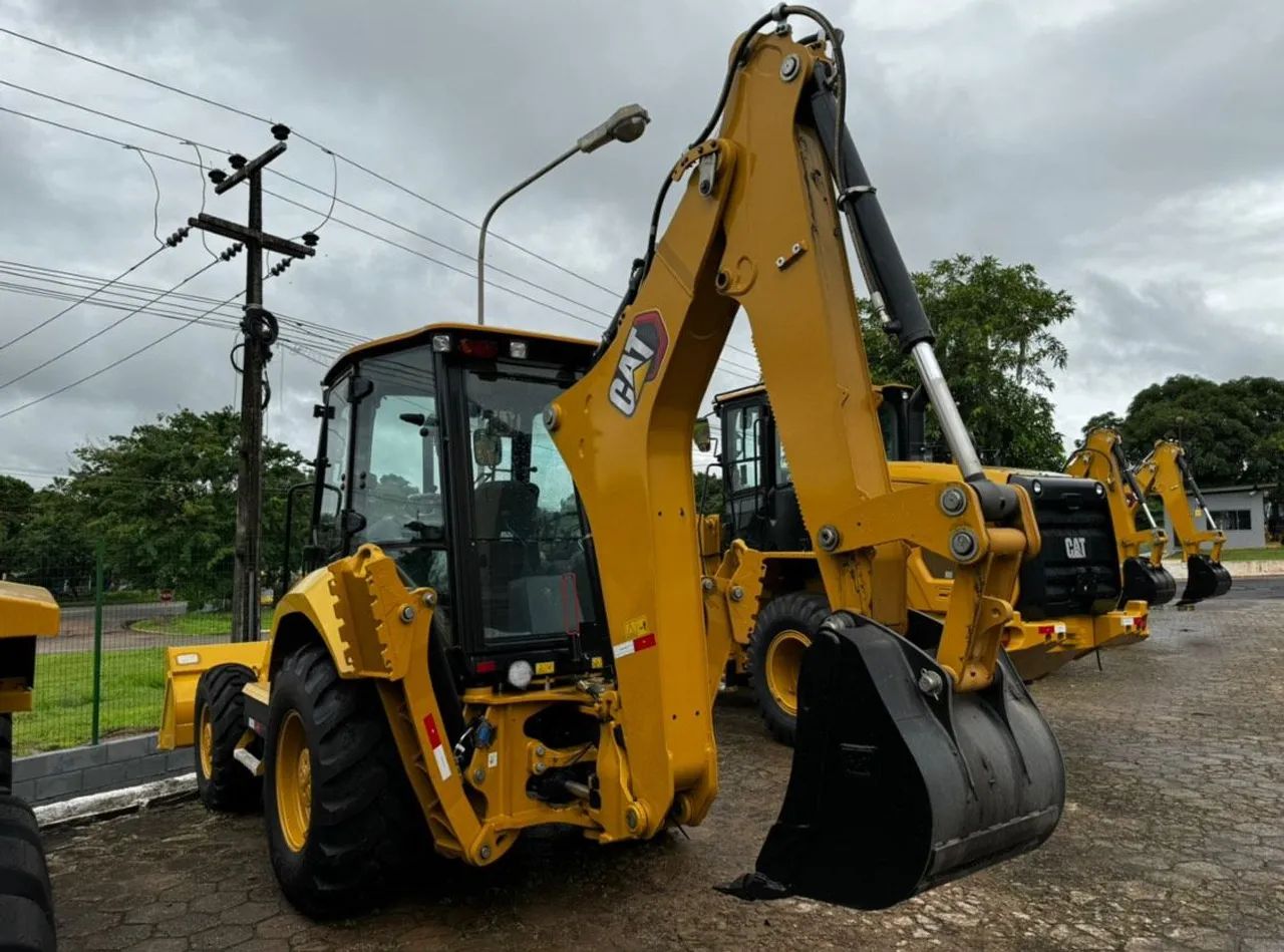 Retro escavadeira cat 416 - Foto 5