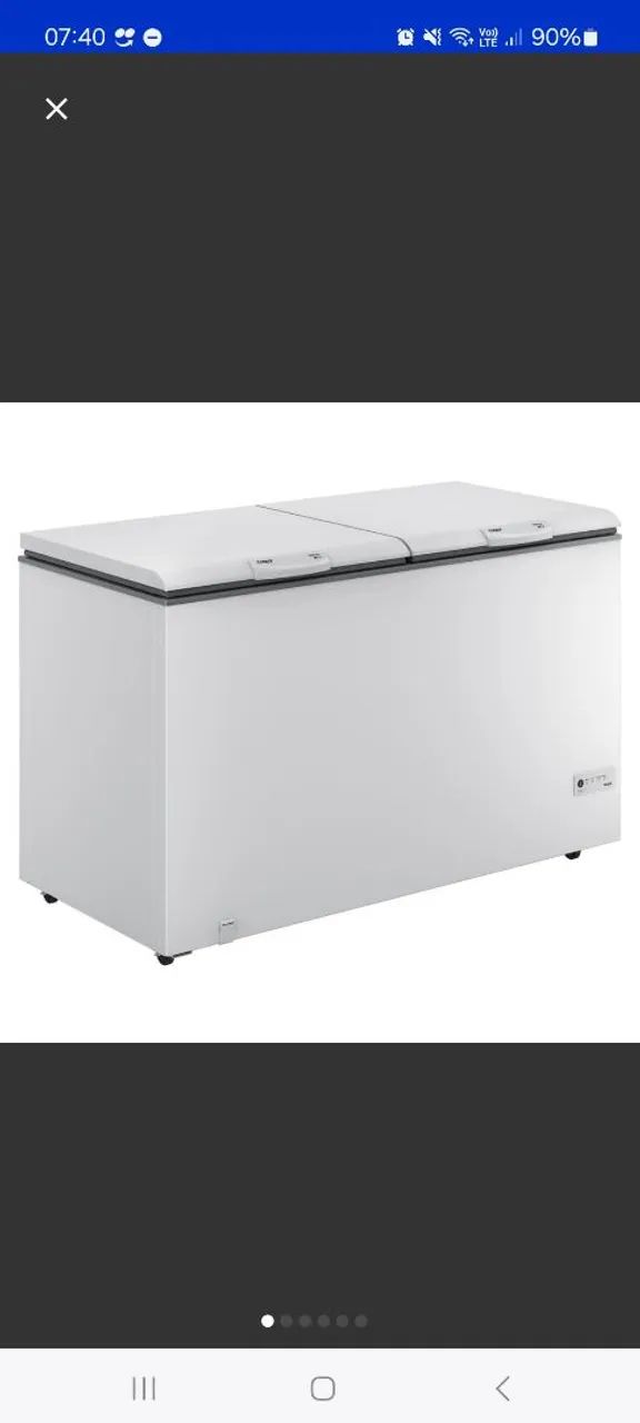 Congelador Horizontal Duplo ( não funciona )