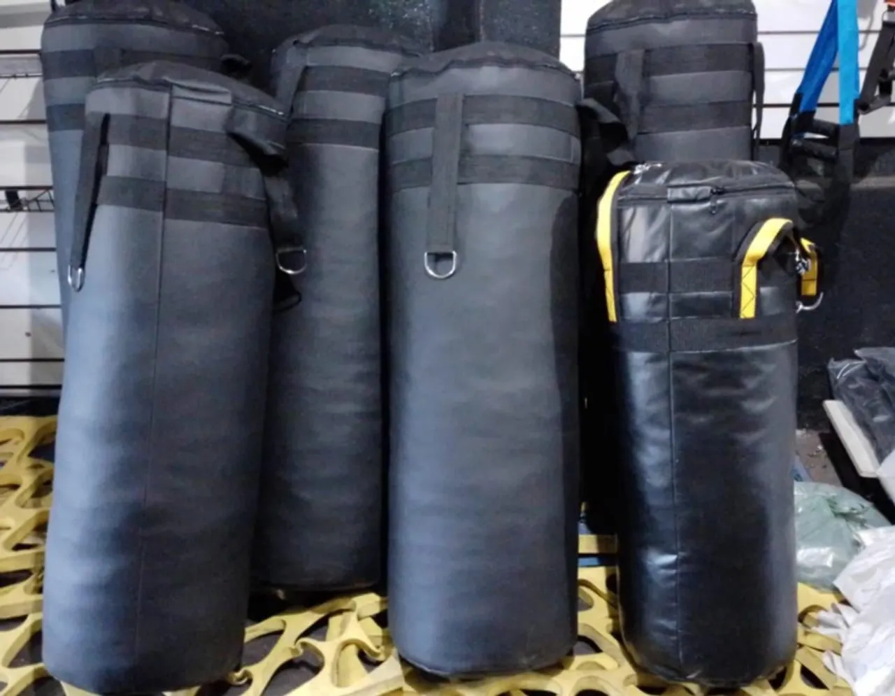 Sacos de pancada para treino de Boxe/Muay Thai