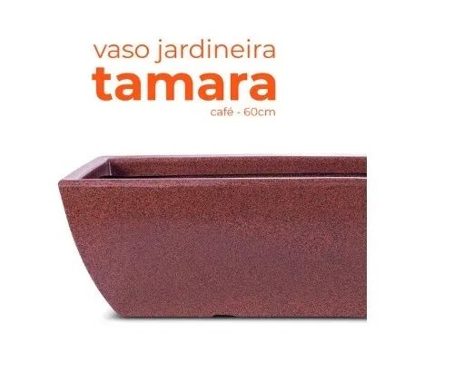 Vaso Jardineira Tamara Café 60 Terrano - Foto 2