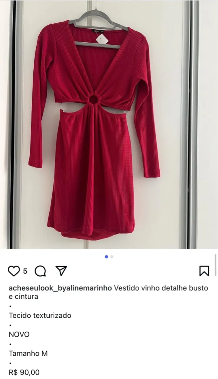 Vestido rosa detalhe busto e cintura