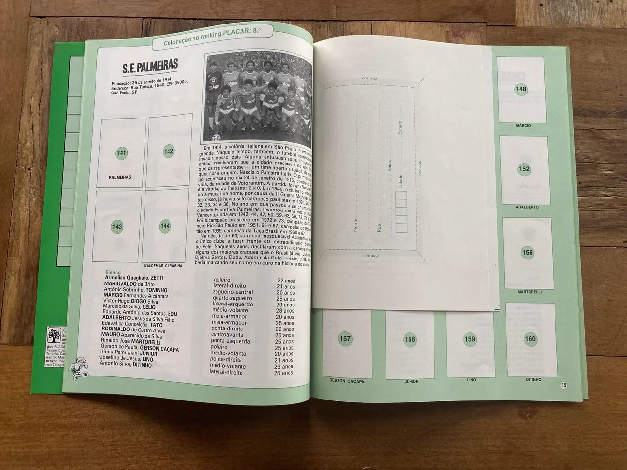 Álbum Copa União 1987 - impecável + figurinhas nunca coladas  - Foto 3