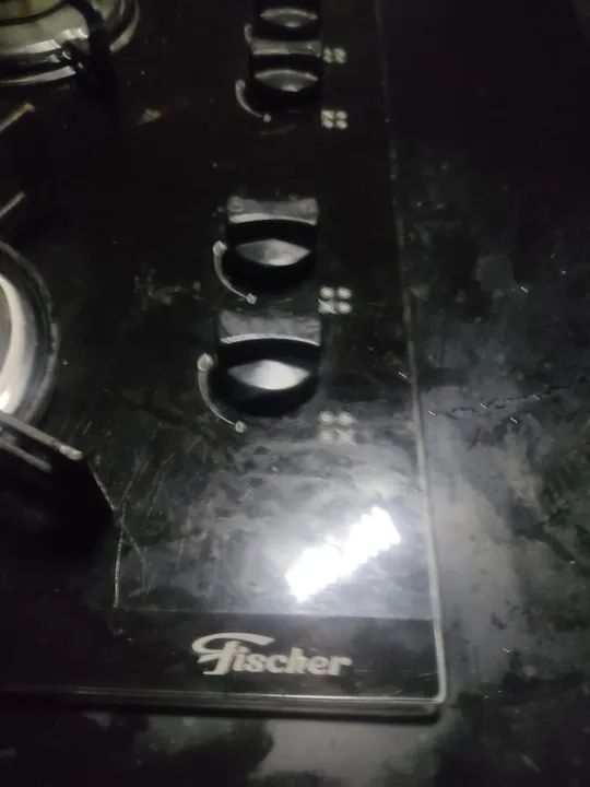 Fogão com balcão Fisher 4 bocas