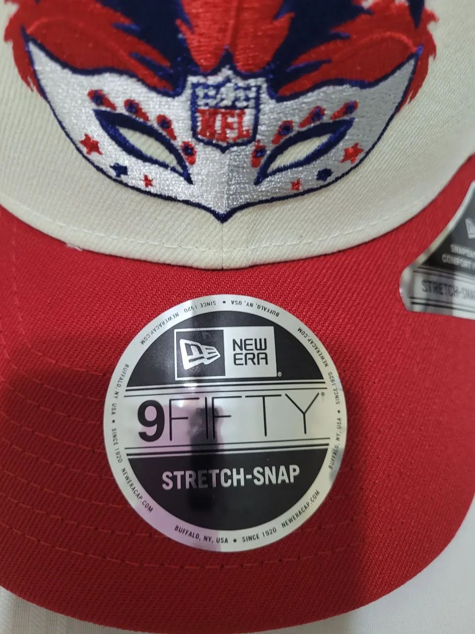 Bone New Era 950 Aba Curva Nfl São Paulo Game Nfc24bon007 - Foto 3