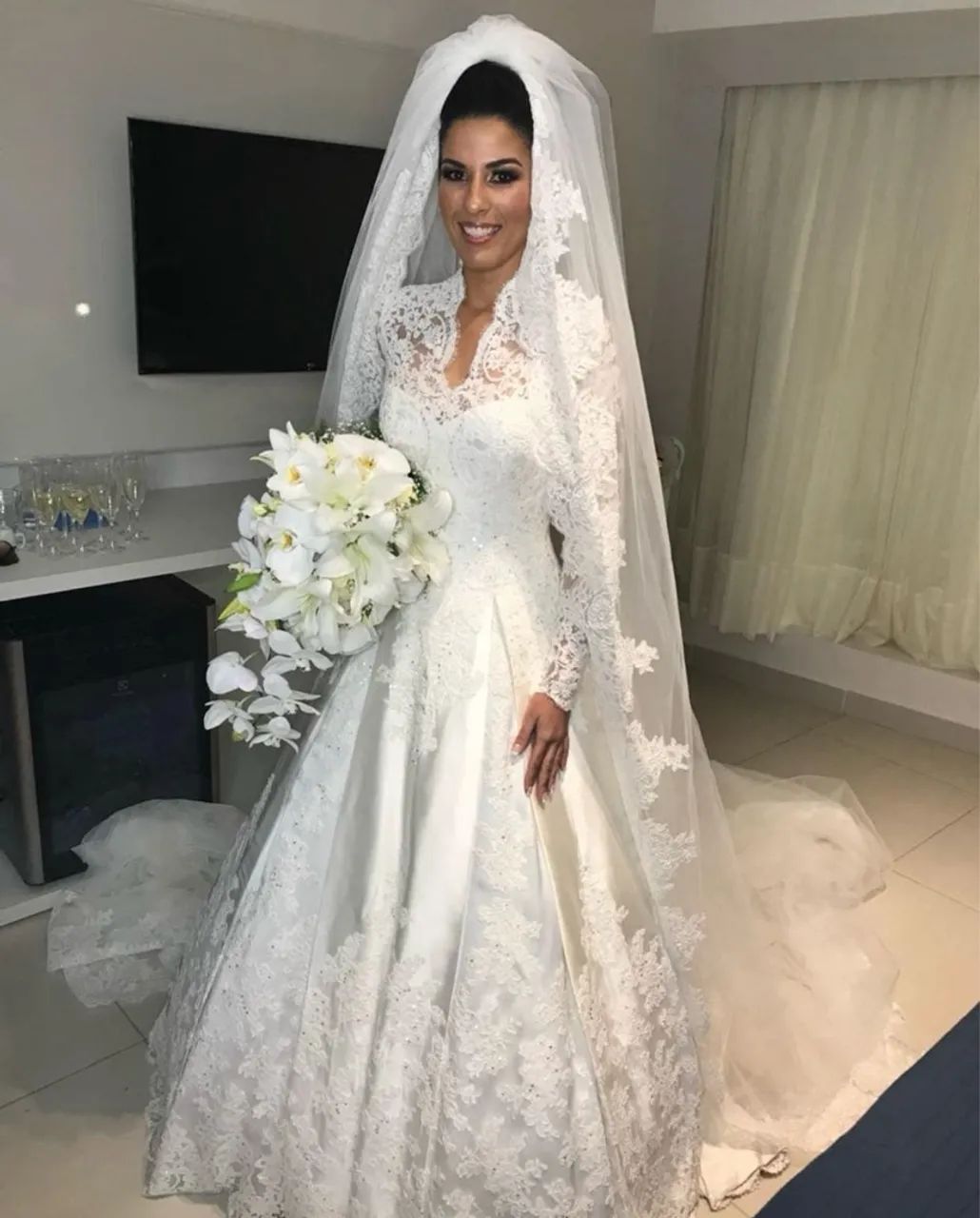 Vestido de Noiva Sandro Barros  - Foto 3