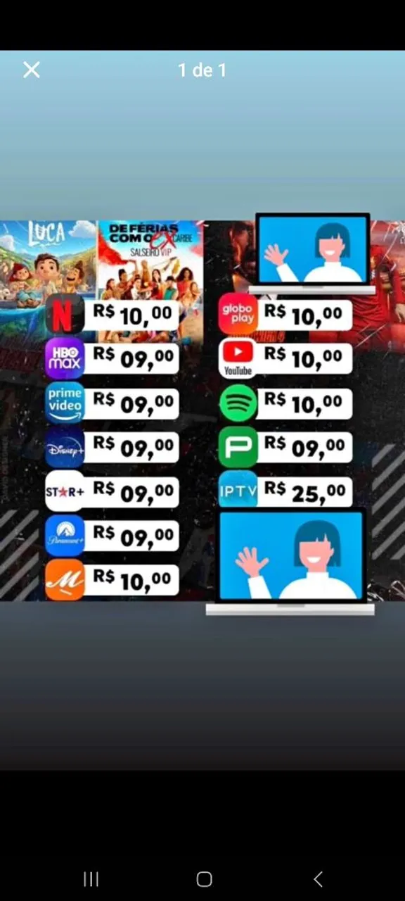 TELAS PREMIUM STREAMING 