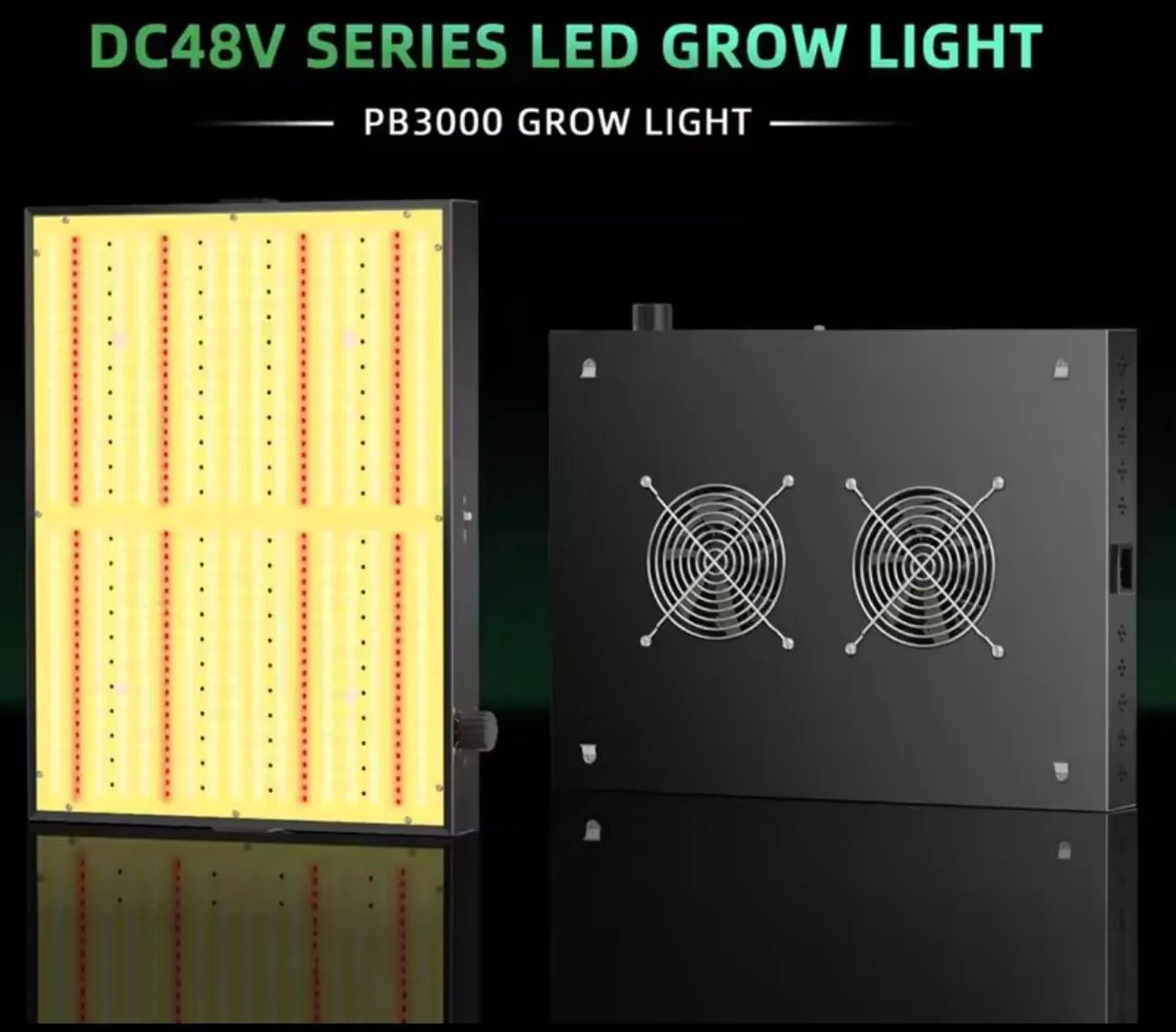 NOVO Painel LED 300w |Full spectro | Cultivo DC48V bivolt Quantum board lm281b+
