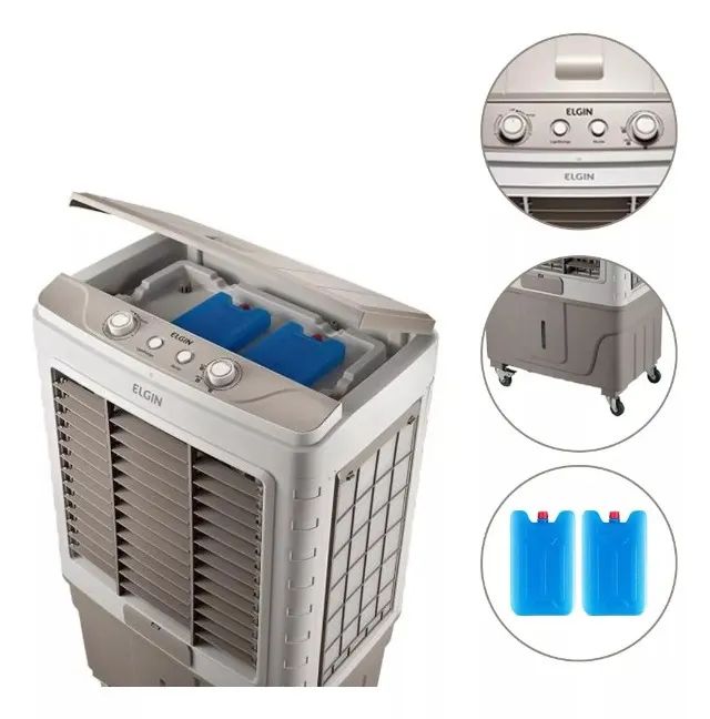 Climatizador De Ar Industrial Grande 65 Litros Evaporativo - Foto 3