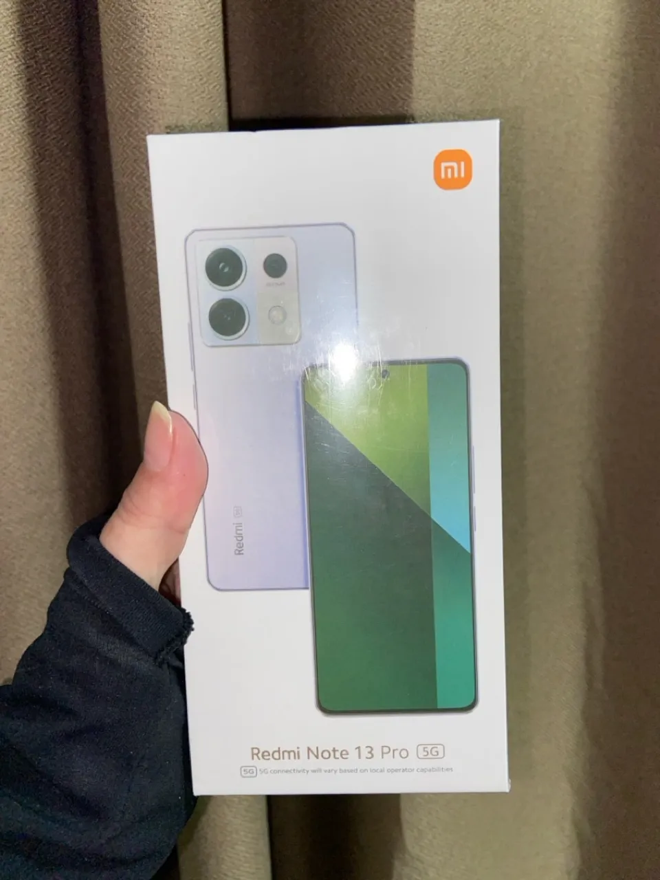 REDMI NOTE 13 PRO 256 GB 5G, LACRADO NA CAIXA.