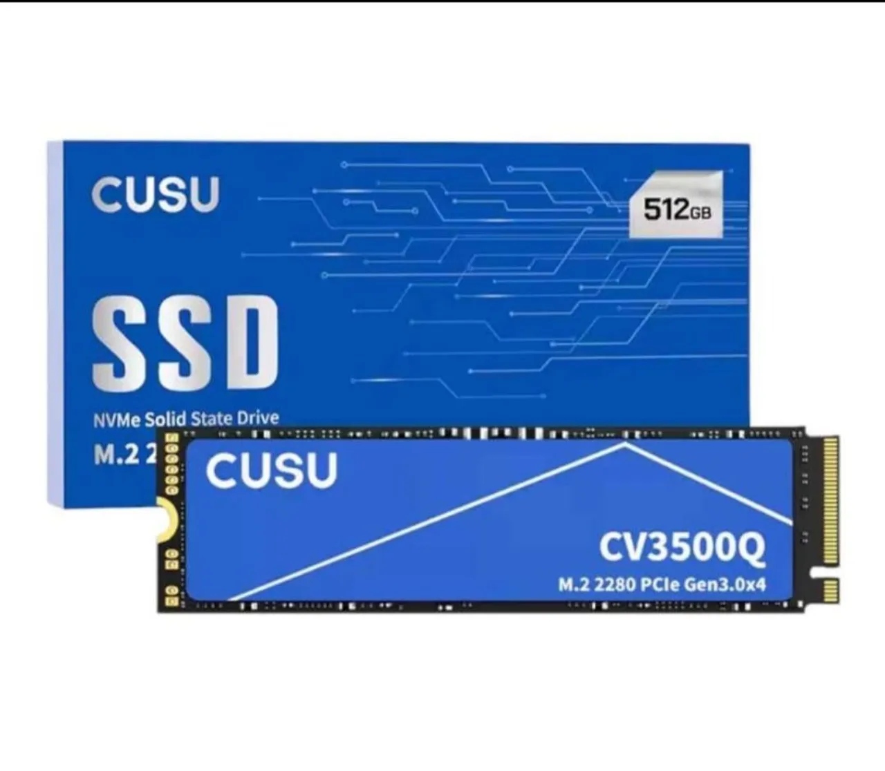 SSD CUSU CV3500Q 512GB M.2 NVMe PCIe Gen3x4