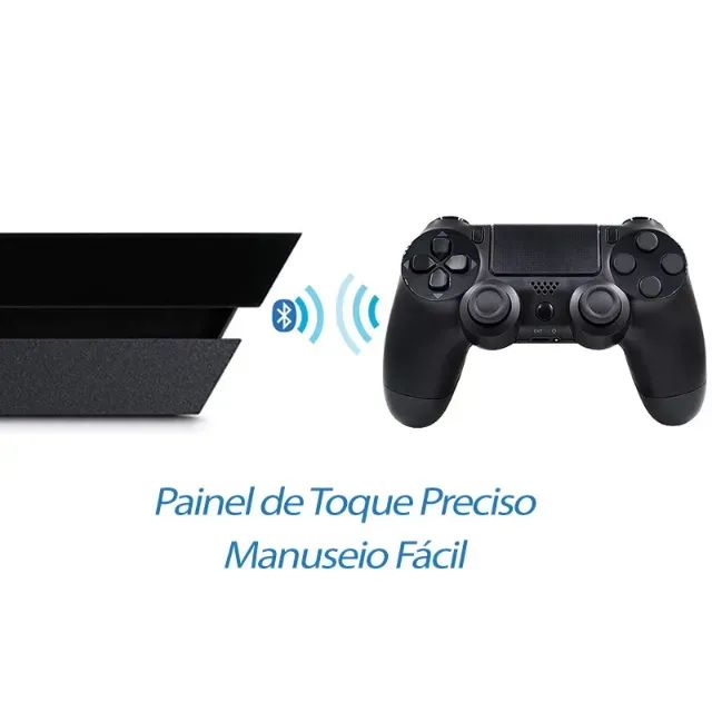 Sem Fio Controle Ps4 Joystick Gamer para PC Compatível com Switch Oled e Lite - Foto 3